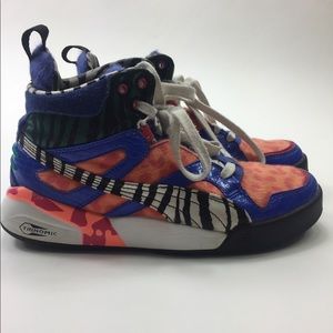 Puma Trinomic High Top Size 7.5 Blue/Pink/Black